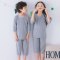 2017新品夏季儿童睡衣女男童3小孩5夏天7薄款短袖套装9周岁中大童男孩简约小清新多款多色可选 120cm 古绿印花【短袖款】