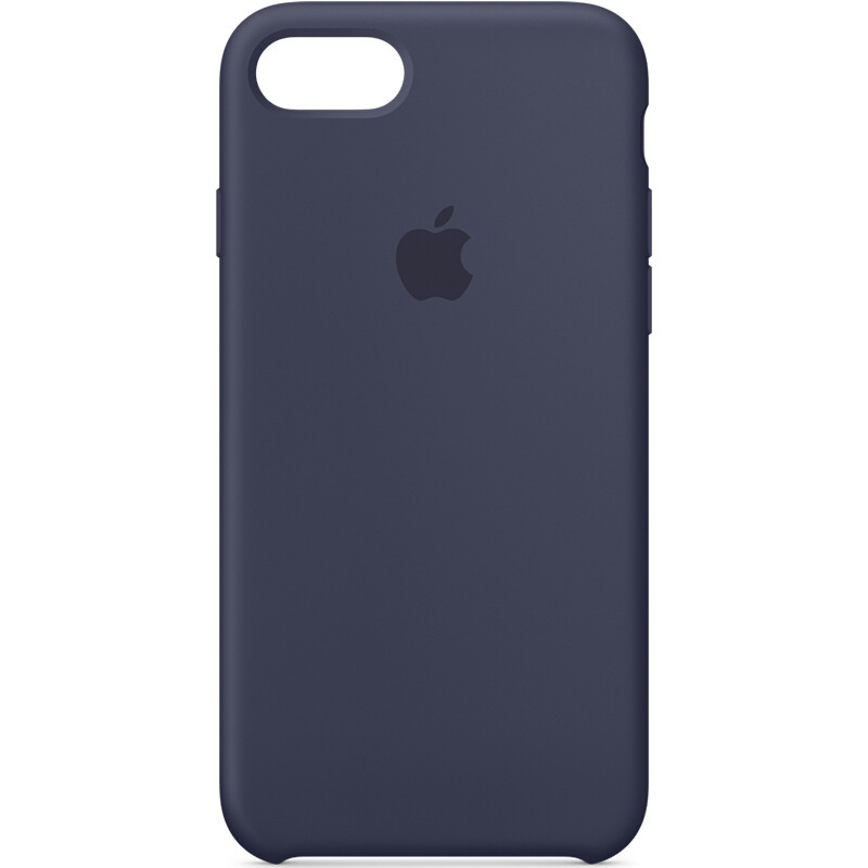 苹果（Apple） iPhone 8P/7P 硅胶保护壳 MQGY2FE/A午夜蓝色