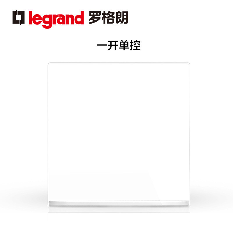 tcl罗格朗Legrand开关插座面板官方旗舰店逸景玉兰白5五孔二三插usb一开双控空调pc家用墙壁暗装86型多孔电源插 一开单控 逸景玉兰白