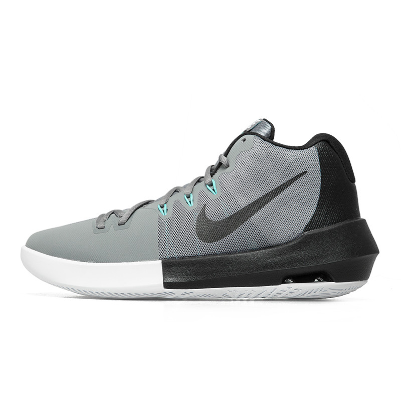 耐克NIKE AIR INTEGRATE 男子实战篮球鞋 耐磨缓震 898453 003冷灰/狼灰 40.5码