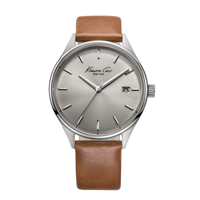 KennethCole/凯尼斯克尔男士皮带石英表时尚休闲简约腕表KC10029307