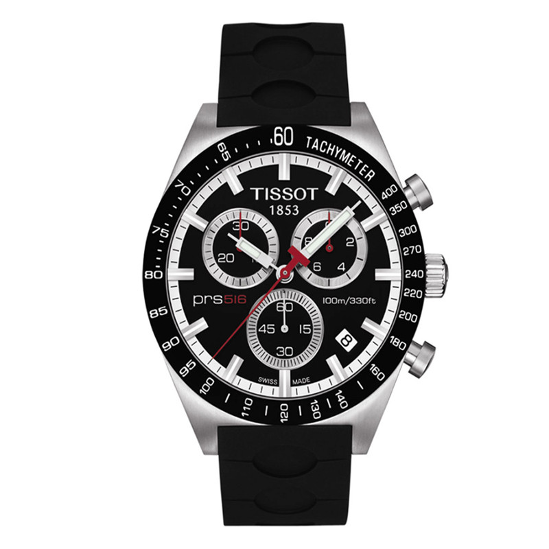天梭( TISSOT )男士手表 律驰516系列 多功能运动 男表 石英表 T044.417.21.031.00 T044.417.27.051.00