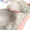 Mtiny【FENKE】夏季内衣聚拢调整型按摩竹炭杯少女薄杯无钢圈文胸 36/80C(薄杯) 浅灰色
