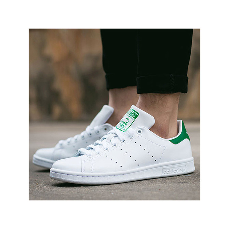 adidas/阿迪達斯 男鞋女鞋 2017新款 三葉草 金標貝殼頭stan smith