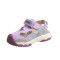 基诺浦夏款婴儿学步鞋宝宝凉鞋男女童机能鞋童鞋TXG383 浅紫/浅灰TXG383 9码/16.8cm
