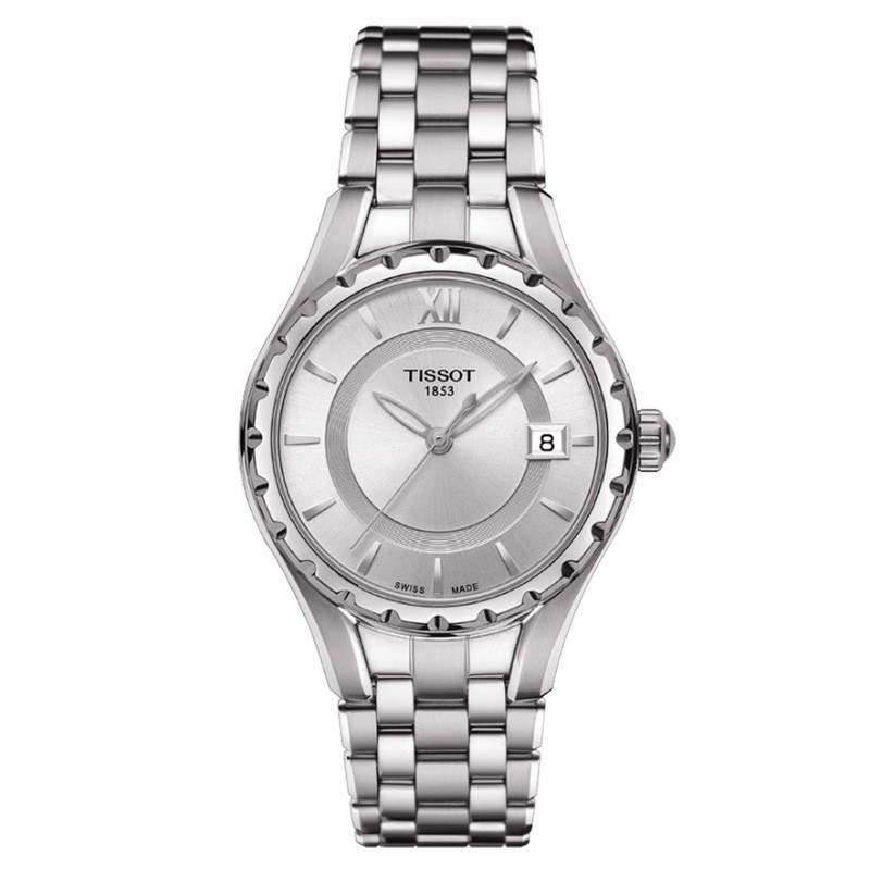 天梭(TISSOT)手表 T-LADY系列机械女表 T072.210.11.038.00 银色