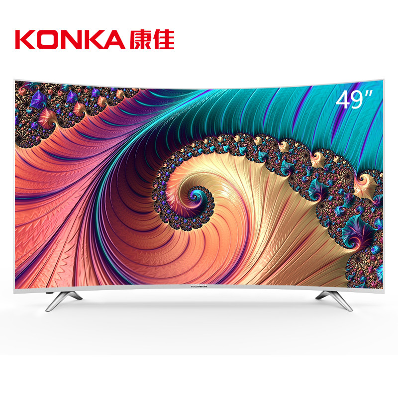 康佳（KONKA） LED49UC3 49英寸超薄曲面36核4K HDR人工智能电视