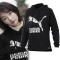 Puma/彪马 女装 套头衫 新款连帽运动透气休闲卫衣外套575704-01 XL(170/92A) 575704-01