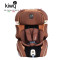 kiwy意大利进口儿童安全座椅ISOFIX接口9个月-12岁 无敌浩克PLUS 棕色