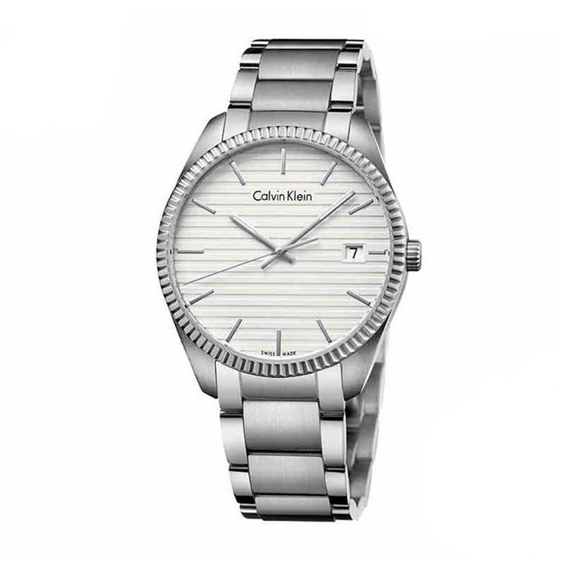 卡文克莱（Calvin Klein） 钢带石英情侣对表 K5R31146 图片色