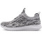 Skechers/斯凯奇 女鞋 时尚绑带运动鞋 印花透气网布跑鞋休闲鞋12831-WBK 12831-WBK 35/22/5