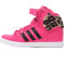 Adidas/阿迪达斯三叶草 女鞋 春季款内增高运动高帮休闲鞋板鞋|AF4386 AF4386 40/6.5