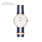 丹尼尔惠灵顿（DanielWellington）进口DW女士手表时尚镶钻尼龙表带石英女表 DW00100066