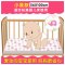 隔尿垫婴儿防水垫可洗儿童透气床垫新生儿宝宝用品夏季月经垫当季新品可爱卡通小清新印花小孩子尿垫 粉小象（56*100）