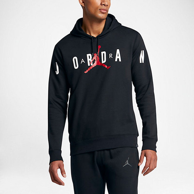 NIKEAIRJORDAN男子加绒连帽运动卫衣外套834372-010 M(成人） 浅绒834372-010=F