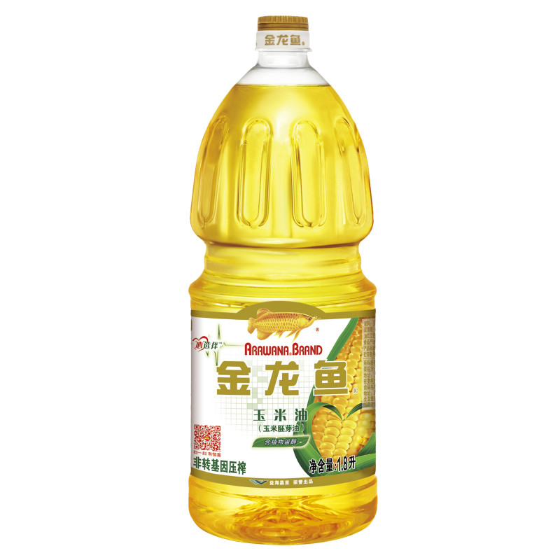 金龙鱼 玉米油1.8L*6桶