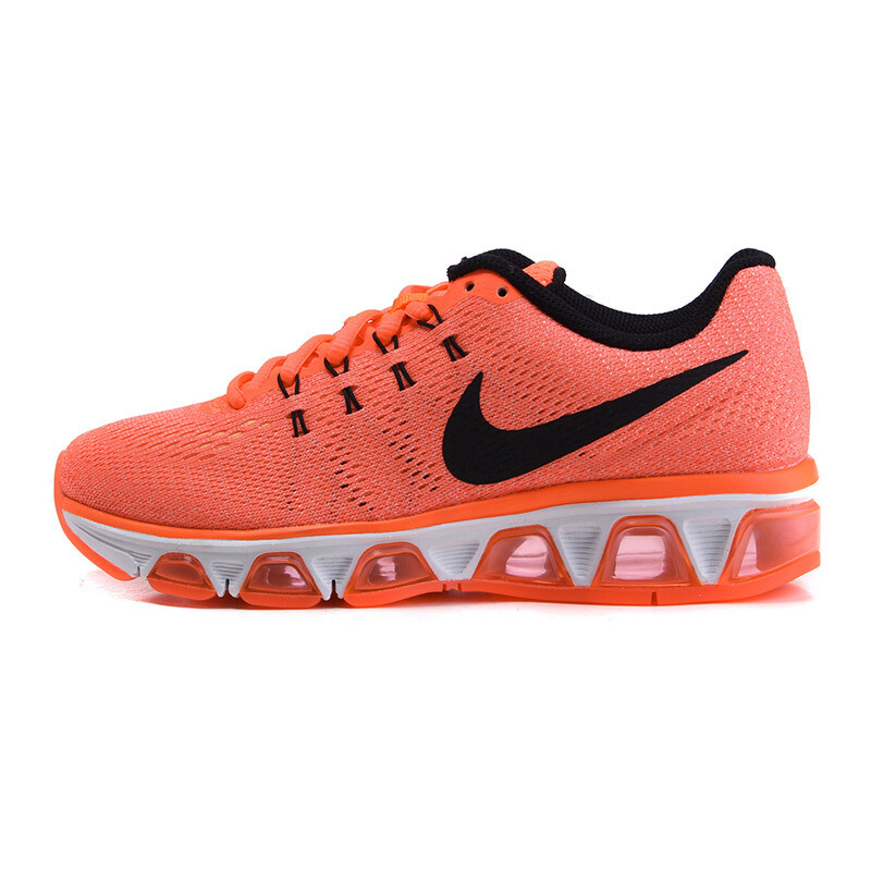 NIKE耐克女鞋Airmax系列跑步鞋低帮减震运动鞋跑步-403 805942-800橙+黑+明亮紫+白 36