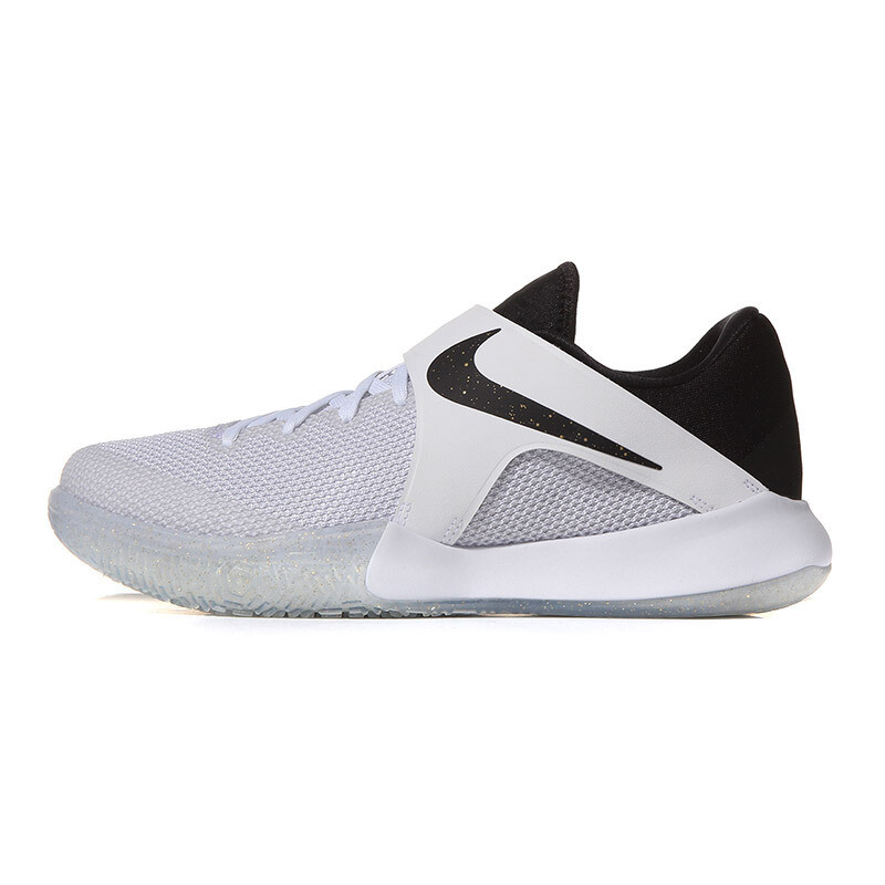 耐克NIKE2017新款男鞋篮球鞋篮球运动鞋-107 860633-107白+黑+金属金黄+银灰色 44
