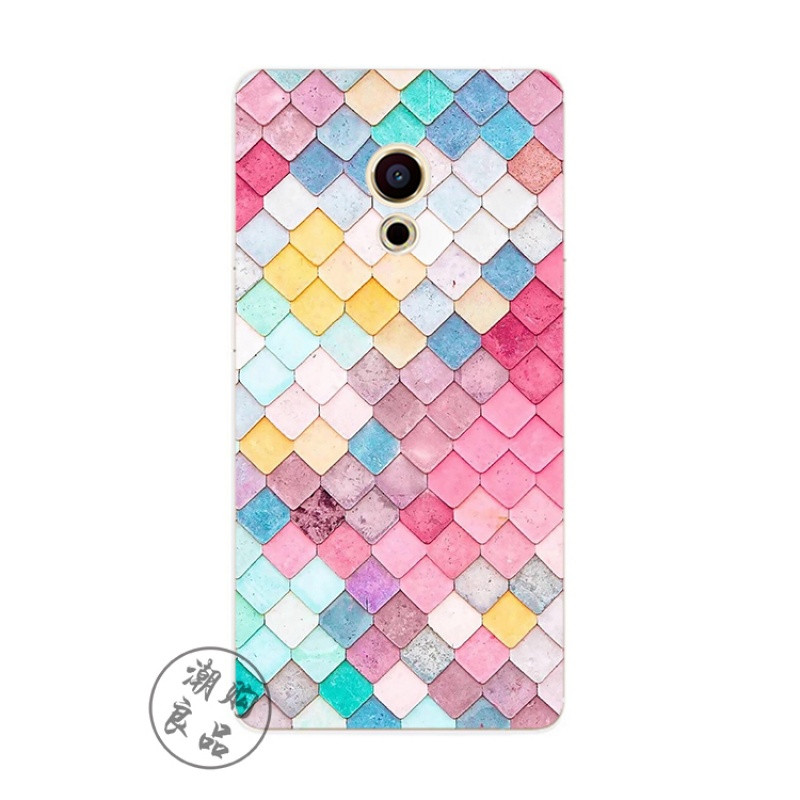 2017款魅族mx6/5/4pro6s/6/5/plus手机壳软硅胶创意个性鱼鳞时尚 魅族mx6-美丽鳞片