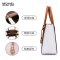 MICHAEL KORS 迈克·科尔斯女包 小锁头单肩包MK 硬 牛皮磁扣手提包 斜跨包 30S7SM9M2L 红色