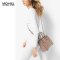MICHAEL KORS 迈克·科尔斯女包 小锁头单肩包MK 硬 牛皮磁扣手提包 斜跨包 30S7SM9M2L 红色