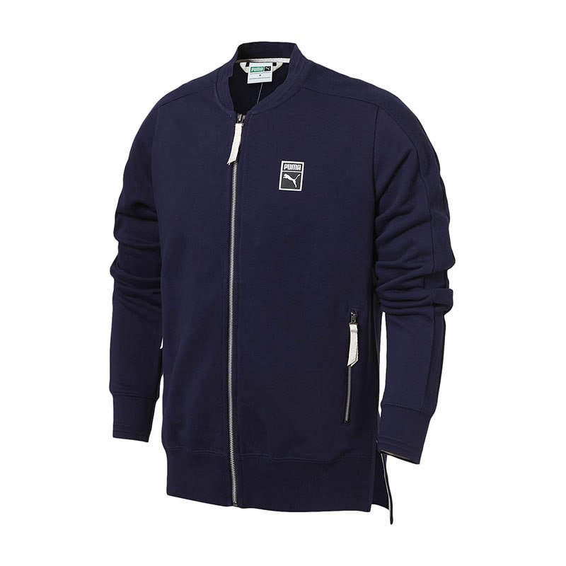 彪马Puma2017新款男装外套运动服运动休闲57487301 深蓝色 XL