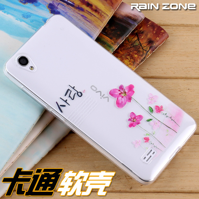 步步高vivoY31手机壳Y31A手机套Y931软套viv0y31L保护套硅胶超薄201 镂空玫瑰