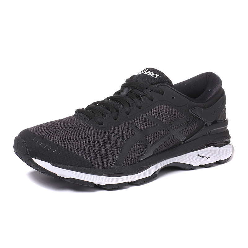 ASICS亚瑟士男跑步鞋GEL-KAYANO 24跑步缓震运动鞋ln0726 黑色T749N-9016 42.5码