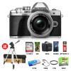 奥林巴斯（OLYMPUS)OM-D E-M10 MarkIII-1442-EZ 微型单电 EM10电动变焦镜头套机 黑