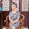 bw9新款奶奶夏装套装老人睡衣短袖两件套妈妈装中老年夏季绵绸休闲家居服 3XL（125-135斤） 花色10