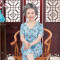 bw9新款奶奶夏装套装老人睡衣短袖两件套妈妈装中老年夏季绵绸休闲家居服 2XL（110-125斤） 花色5