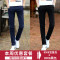 bw9新款2条装】秋季男士休闲裤男弹力韩版修身小脚裤男裤夏季长裤子男潮 34 8008黑色送米字腰带