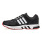 Adidas阿迪达斯男鞋新款透气男慢跑步鞋男子运动鞋 黑色BW1286 45码