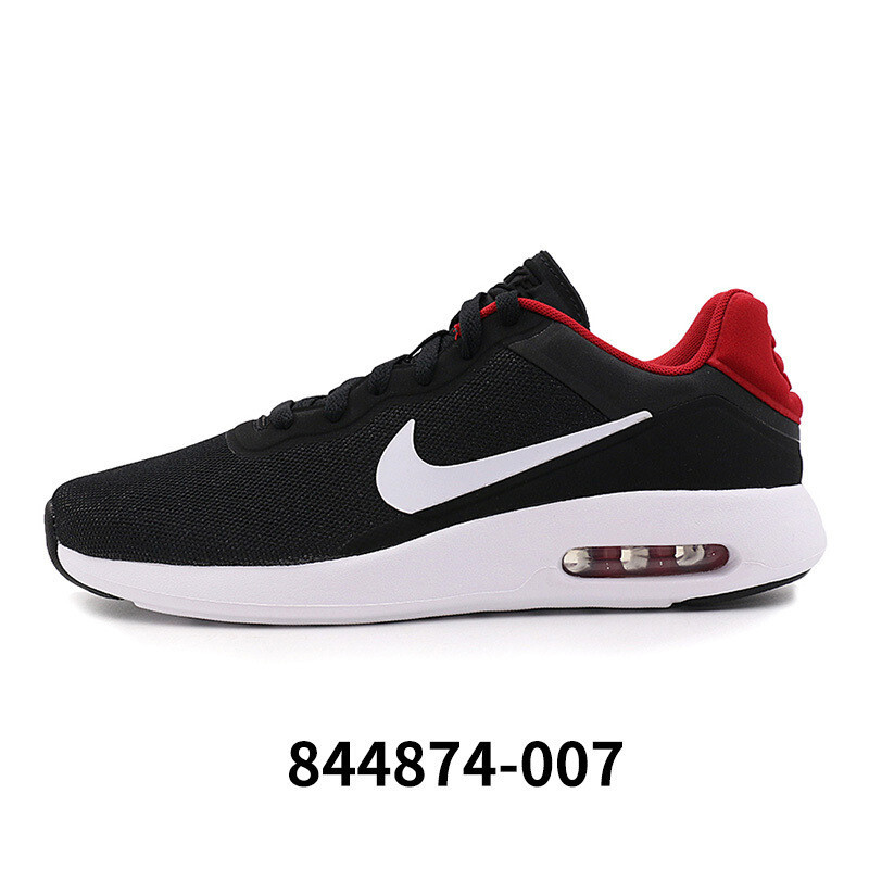 NIKE耐克男鞋气垫跑步鞋2017新款airmax防滑减震运动鞋844874-013 黑844874-007 41