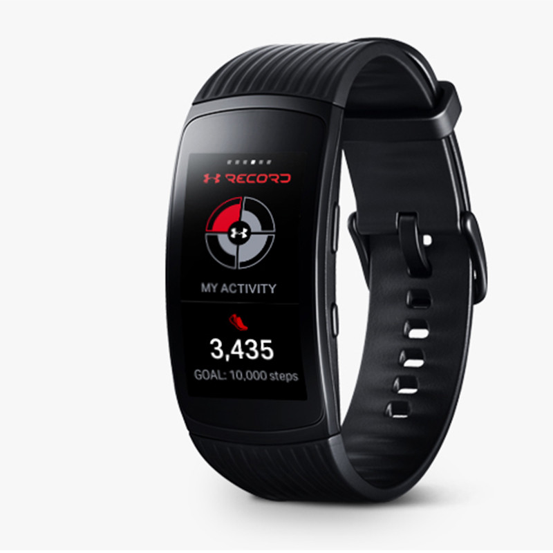三星(SAMSUNG) Gear Fit2 Pro 智能运动手环/腕带尺寸L（大）红色