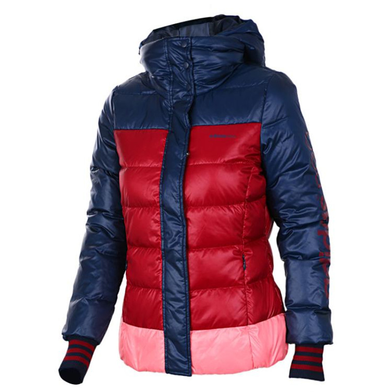 Adidas/阿迪达斯 女装 NEO 防风连帽保暖透气舒适夹克外套羽绒服|AY5782 XL(170/96A) AY5782