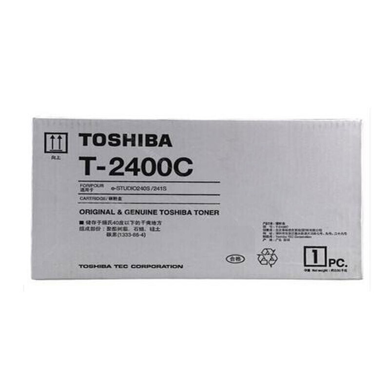 原装 东芝 T-2400C 粉盒 240S 241S 多功能一体机粉盒 碳粉 墨粉 6装箱