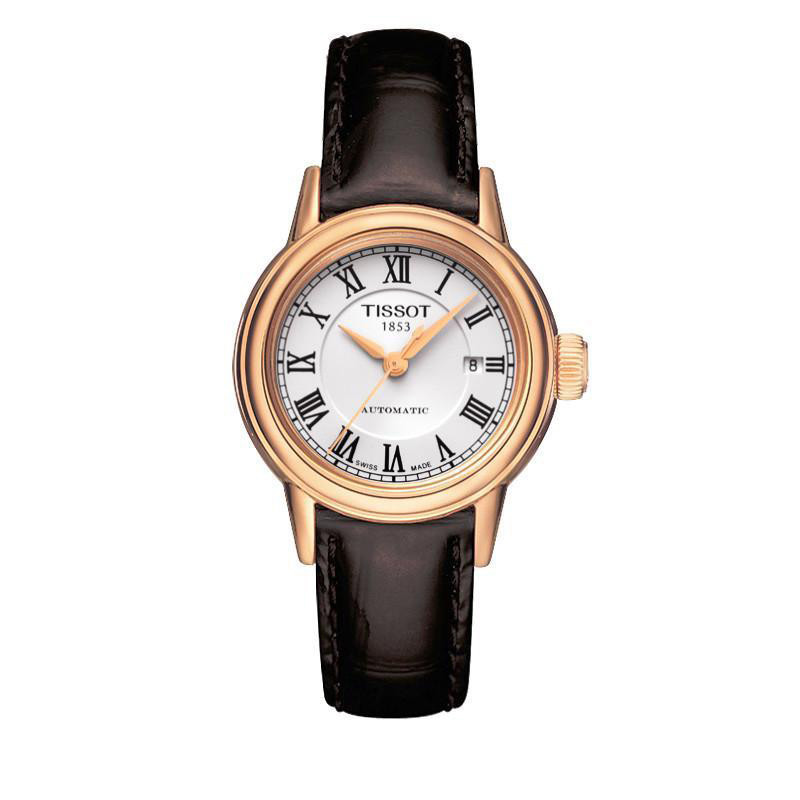 天梭(TISSOT)手表 经典系列机械情侣表男士手表T085.407.36.013.00 T085.207.36.013.00女
