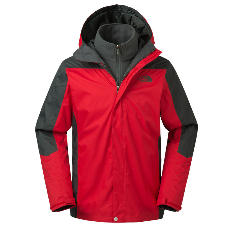 The North Face/北面 男装 抓绒三合一冲锋衣3CGL65J 3CGLA8U 3CGL65J 2XL