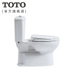 TOTO卫浴喷射虹吸式智洁釉面抽水马桶节水地排座便器 C300E1B/S300DEB 300MM