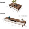 慕尼思丹Munisidan 电视柜 实木电视柜 茶几电视柜组合套装 现代简约客厅储物柜 茶几+电视柜1.8米