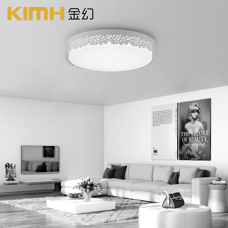 灯太太LED吸顶灯现代简约客厅灯餐厅创意个性主卧室灯饰灯具 φ470×100MM无极20W