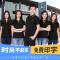 bw9新款主标夏季短袖汽修车间工作服男上衣黑色纯棉工装制服厂服工衣_1 M 男款藏青