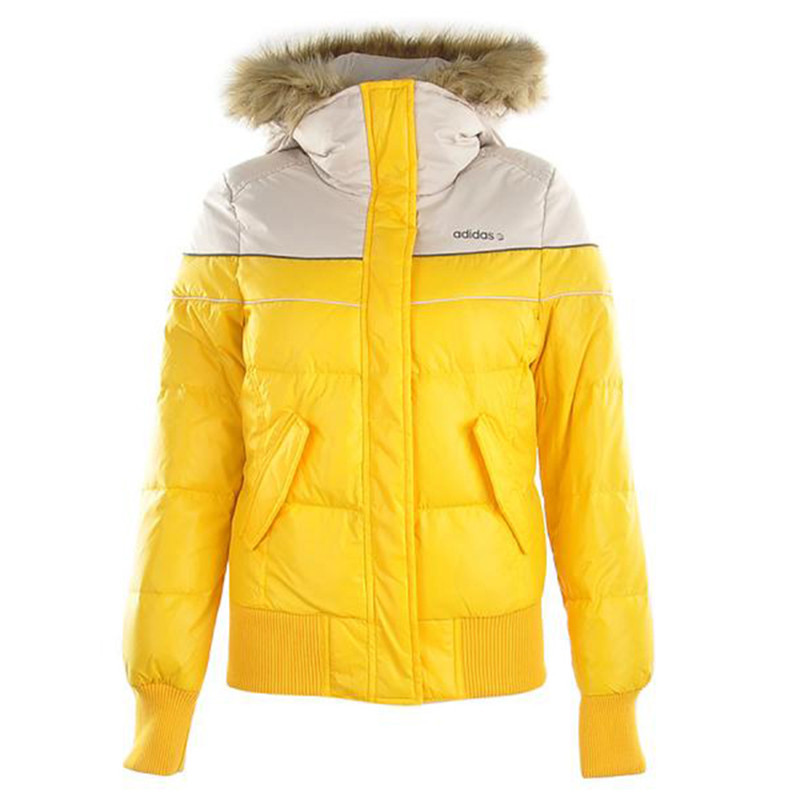 Adidas/阿迪达斯 NEO女装外套冬季新款防风保暖羽绒服|M39722 S(160/84A) M39722