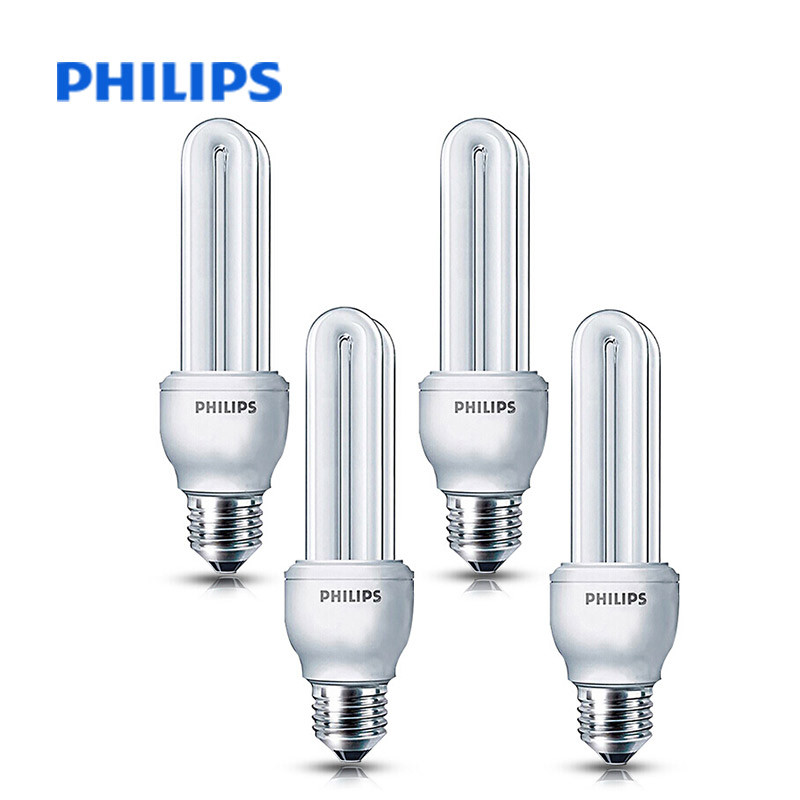 预售 飞利浦（Philips）节能灯 18W 四支装 光源 18W四支装 暖光