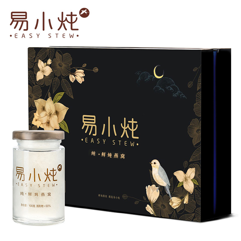 易小炖 纯系列鲜炖即食燕窝木糖醇口味90%固含量 100ml*1瓶体验装