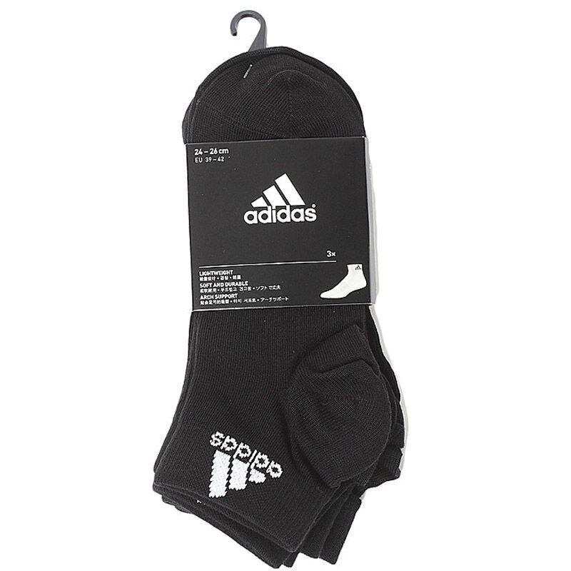 Adidas阿迪达斯男女袜新款三双装中性透气运动袜休闲袜子DFAA2321 AA2321 3942