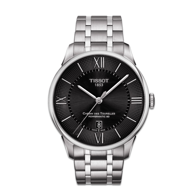 天梭TISSOT-杜鲁尔系列 机械男表 T099.407.11.058.00 42mm