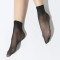 PHISOFA 日本进口莫比龙防勾丝天鹅绒基础短筒丝袜 保美蓝 PSF-11CR 2225 101-黑色