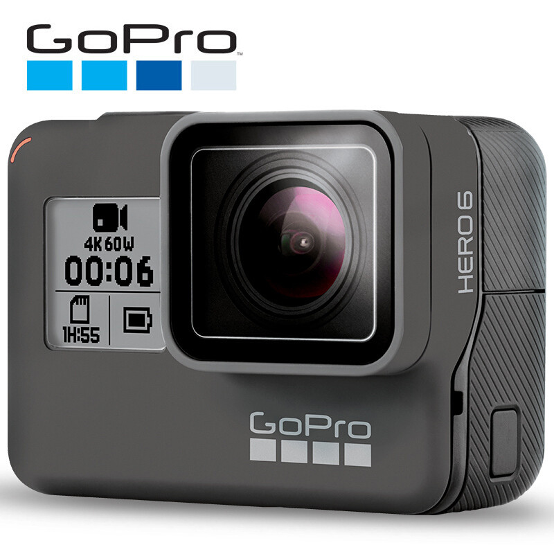 GoPro HERO 6 Black 运动摄像机 含滑雪通用版配件套包（电池+双电池充电器+三向自拍杆+胸部固定带）